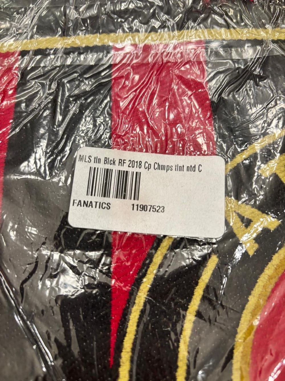 Atlanta United FC 2018 MLS Cup Champions Ruffneck Scarf New Fanatics #C11